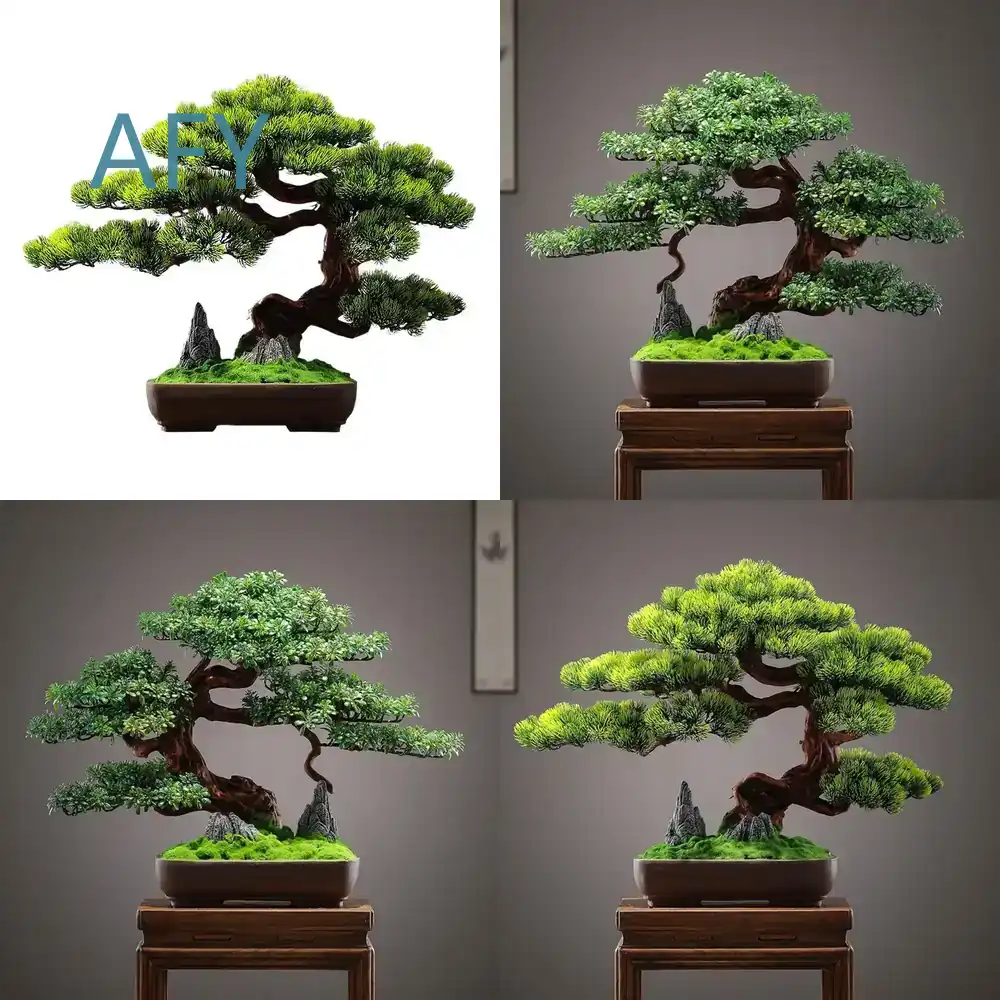 Bonsai Garden Entrance - Simulated Pine Bonsai for Home Decor