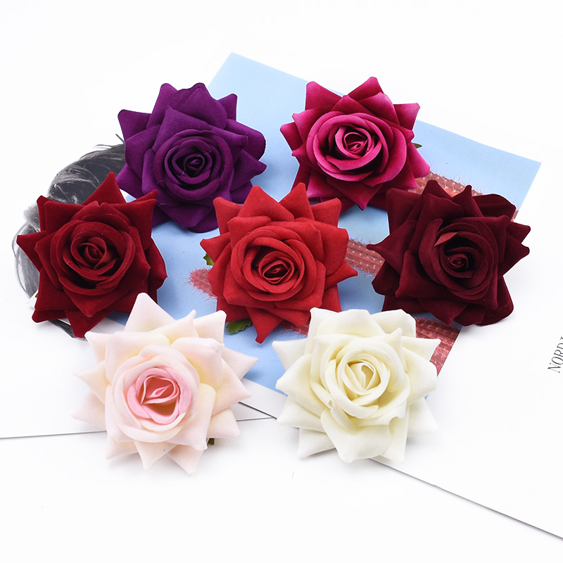 Artificial Flower Flannel Rose - Bonsai Garden For Sale recension och pris