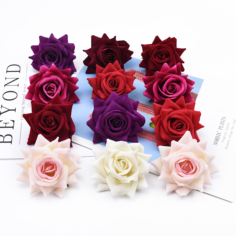Artificial Flower Flannel Rose - Bonsai Garden For Sale recension och pris