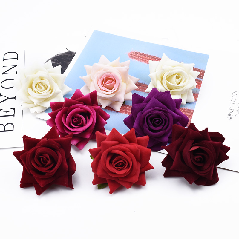 Artificial Flower Flannel Rose - Bonsai Garden For Sale recension och pris