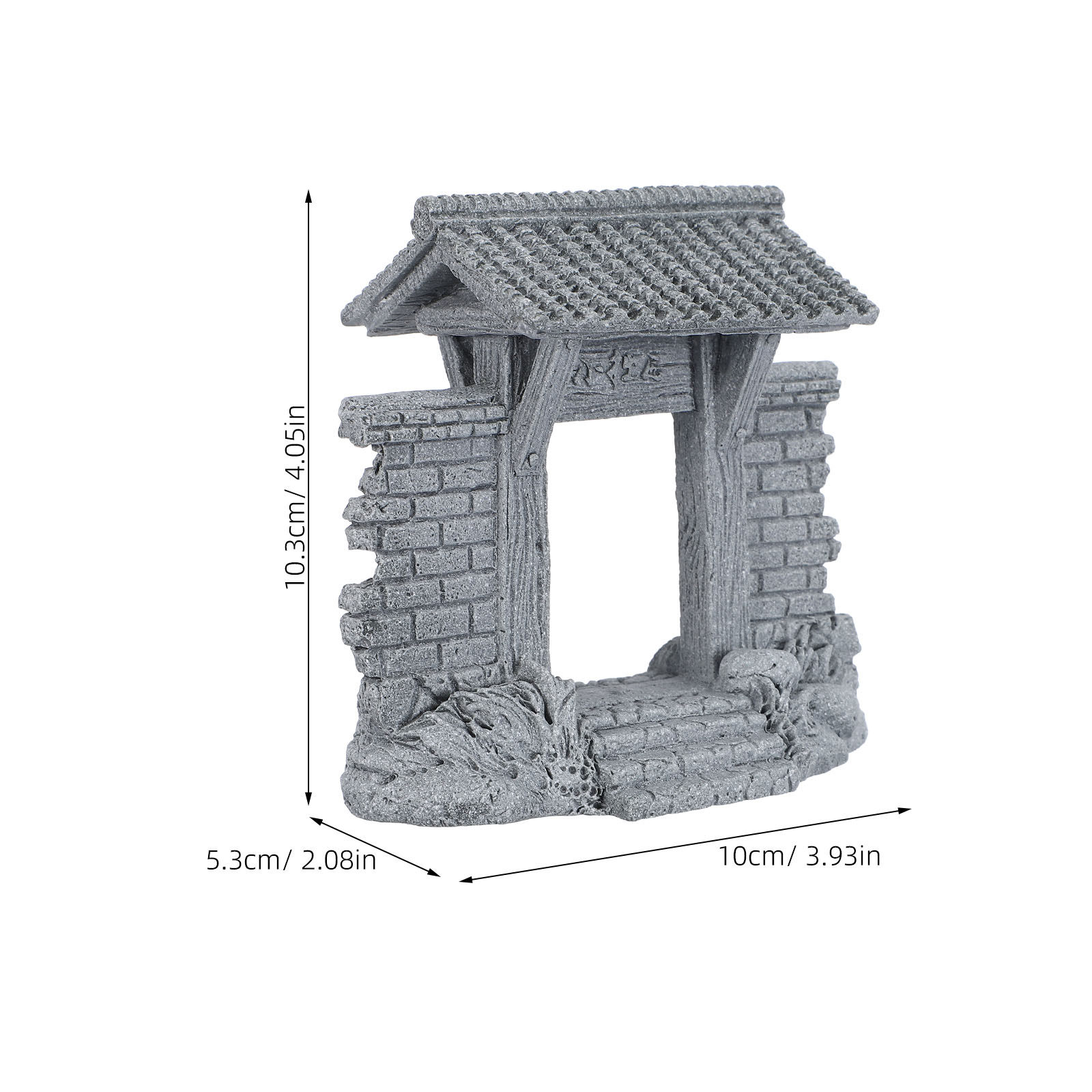 Fairy Garden Chinese Gate Deco - Bonsai Garden Entrance recension och pris