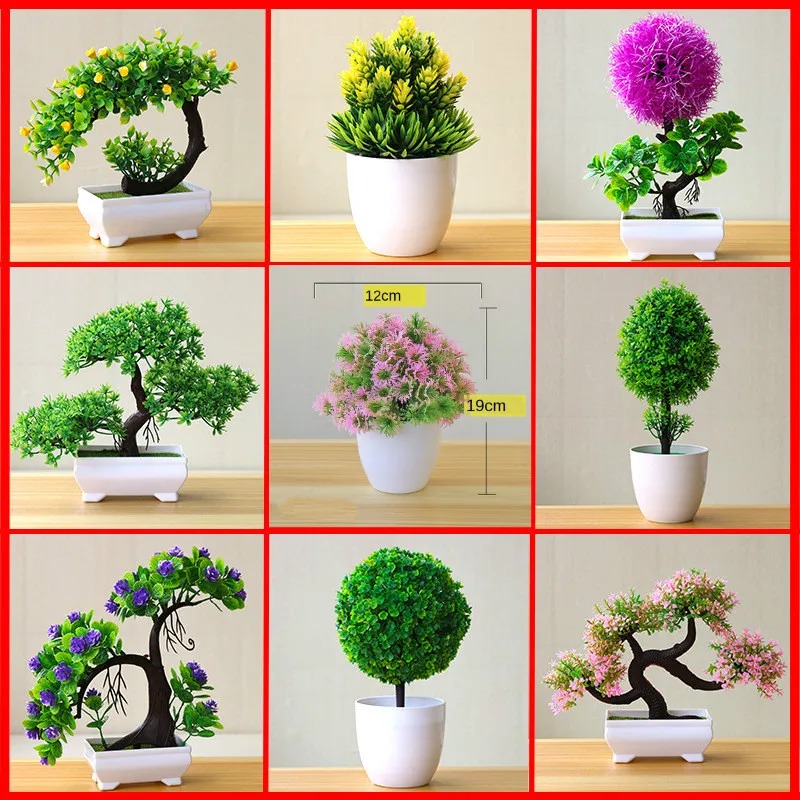 Artificial Small Tree Potted P - Bonsai Garden Zen recension och pris