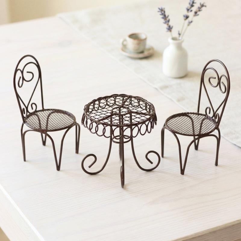 1/3Pcs Dollhouse Garden Displa - Bonsai Garden Bench recension och pris
