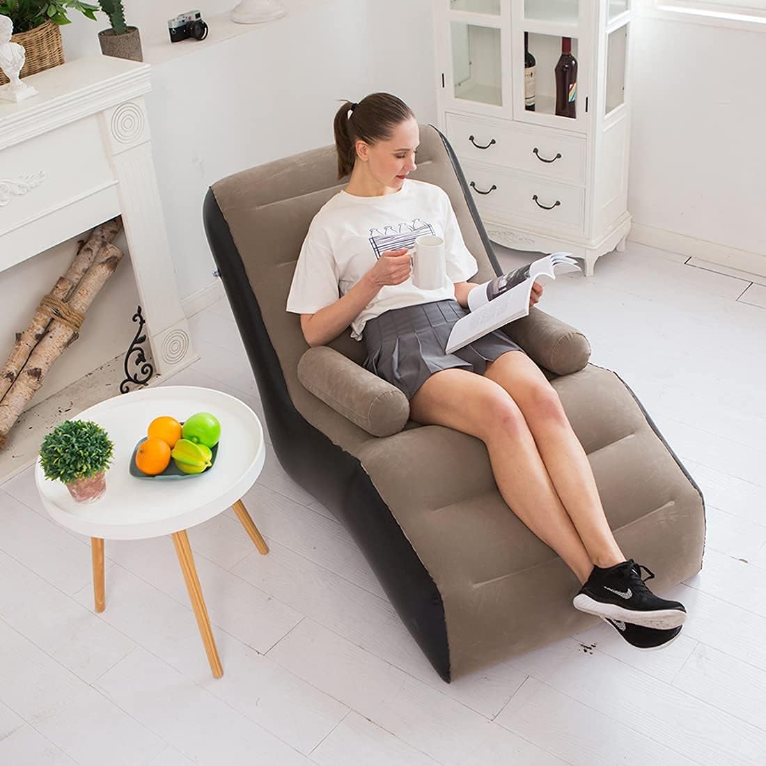Folding Lazy Sofa,Inflatable L - Bonsai Garden Bench recension och pris