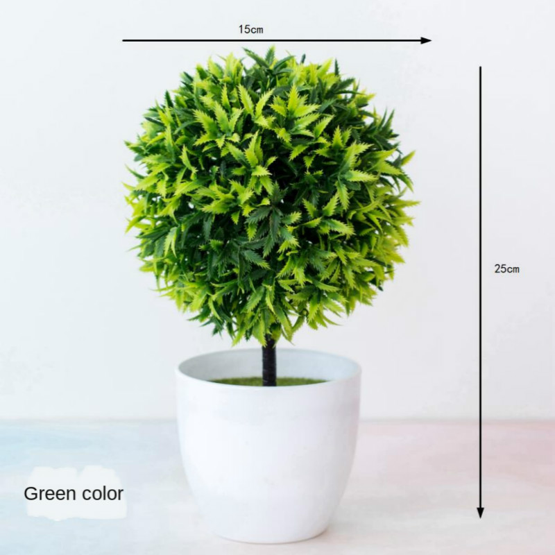 New Green Artificial Plants Bo - Bonsai Garden Zen recension och pris