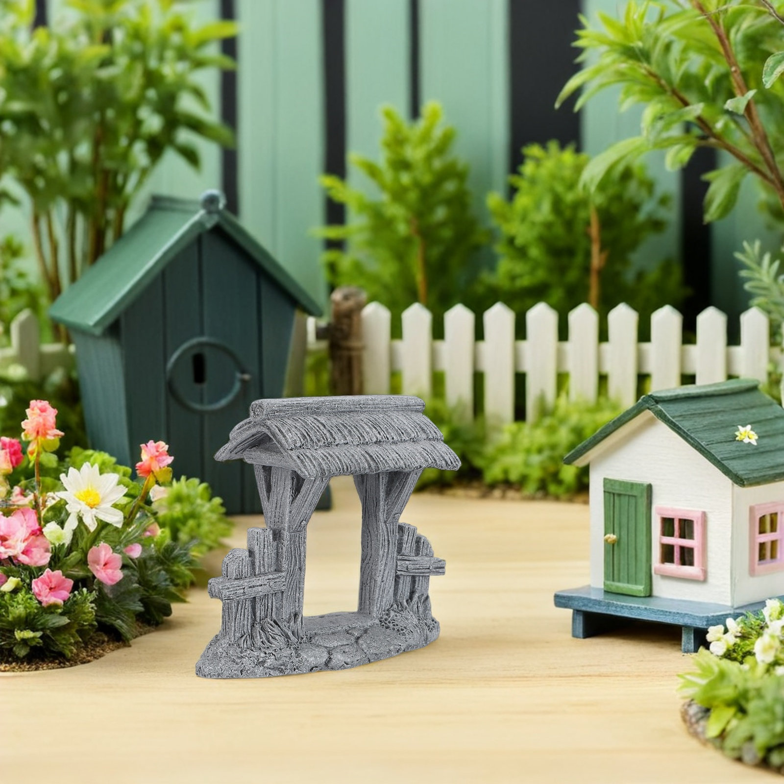 Mini Chinese Stone Gate Bonsai - Bonsai Garden Entrance recension och pris